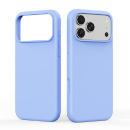 DUX DUCIS чохол PIEL LIQUID SILICONE сумісний з MagSafe для iPhone 18 Pro/17 Pro світло-синій