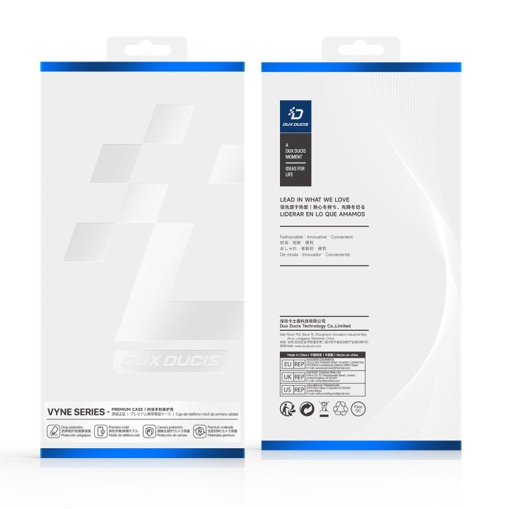 DUX DUCIS чохол VYNE для SAMSUNG Z Fold 8 Ultra сірий