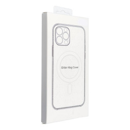 Case for iPhone 18 Pro Max / 17 Pro Max Clear Mag Cover (Str / Camera Protection) MagSafe compatible transparent glitter