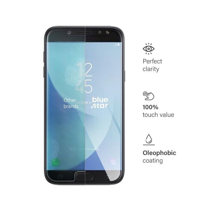 Tempered glass for Samsung J5 2017 Blue Star