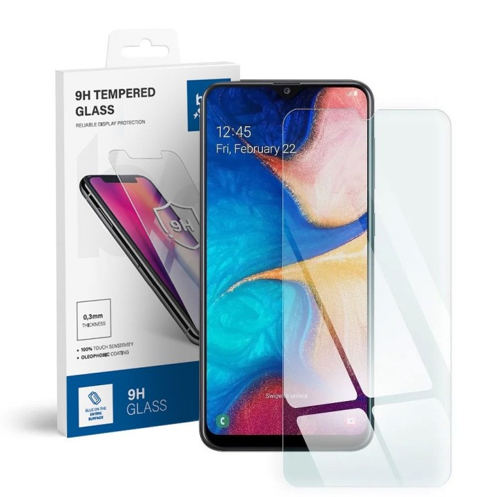 Szkło hartowane do Samsung A20 Blue Star