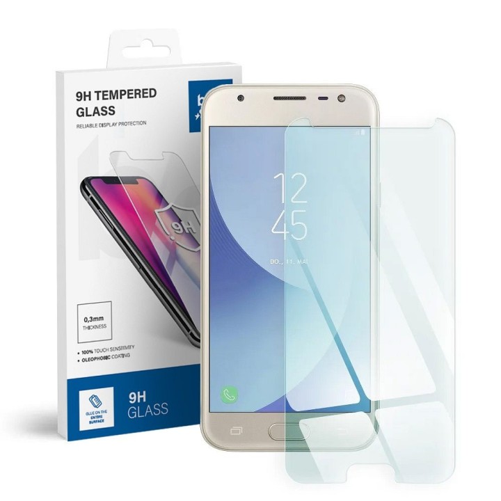 Tempered glass for Samsung J3 2017 Blue Star