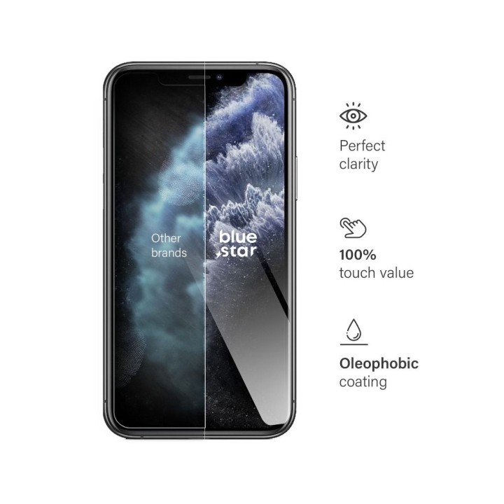 Загартоване скло для iPhone XS / 11 PRO MAX Blue Star