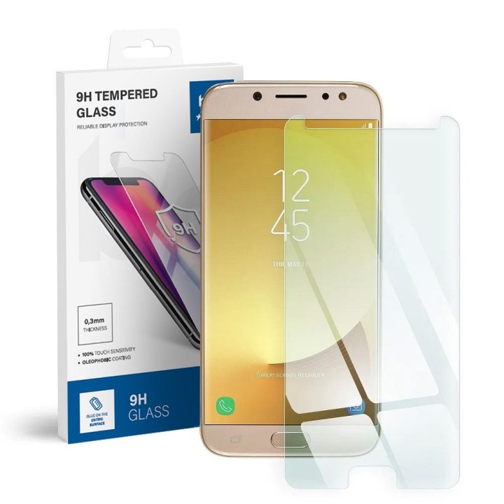 Загартоване скло для Samsung J7 2017 Blue Star