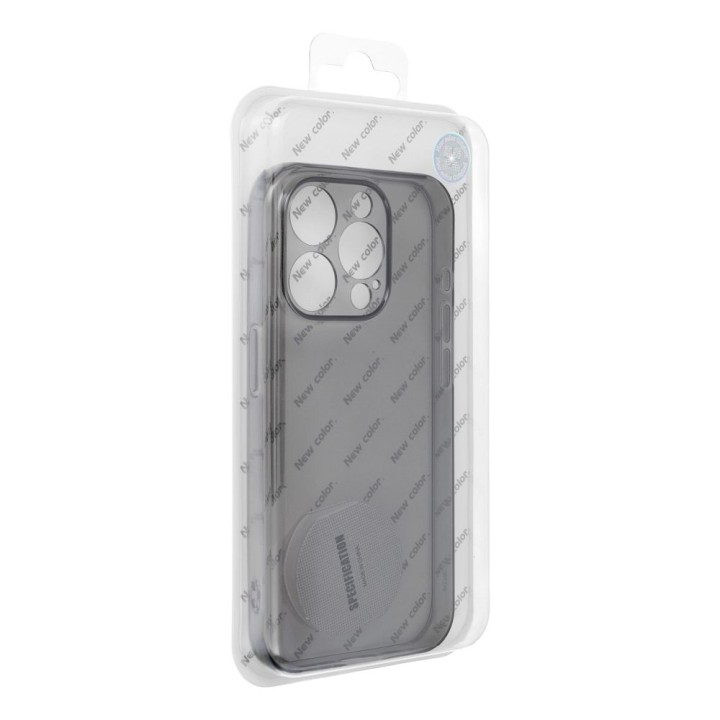 Case BOX PREMIUM 1,5 mm for IPHONE 12 black transparent