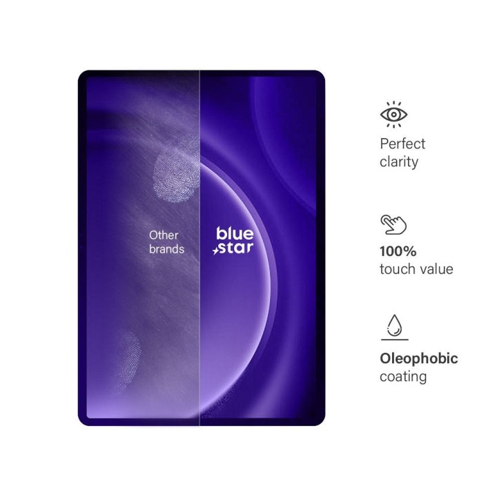 Szkło hartowane do Samsung Galaxy Tab S9 FE PLUS 12.4" Blue Star