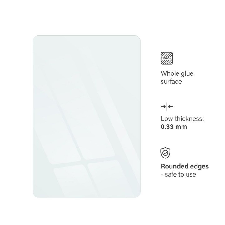 Szkło hartowane do Samsung Galaxy Tab S9 FE PLUS 12.4" Blue Star