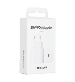 Оригінальний зарядний пристрій Samsung Fast Charger EP-TA800NWEGEU USB Typ C 3A 25W biała blister