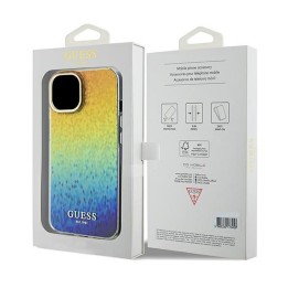 GUESS case for IPHONE 14 GUHCP14SHDECMI (IML Faceted Mirror / disco iridescent) multicolour