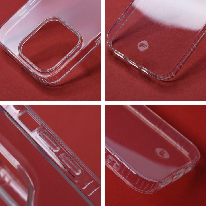 Чехол для iPhone 15 PLUS Forcell F-Protect Long Lasting прозрачный