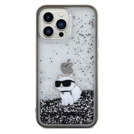 KARL LAGERFELD чохол для IPHONE 13 Pro KLHCP13LLKCNSK (Liquid Glitter C) прозорий