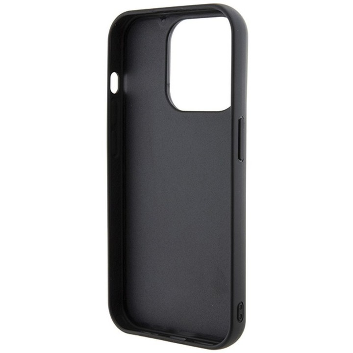 KARL LAGERFELD чохол для IPHONE 14 Pro KLHCP14LGSAKCPK (Gripstand Saffiano KC PIN) чорний