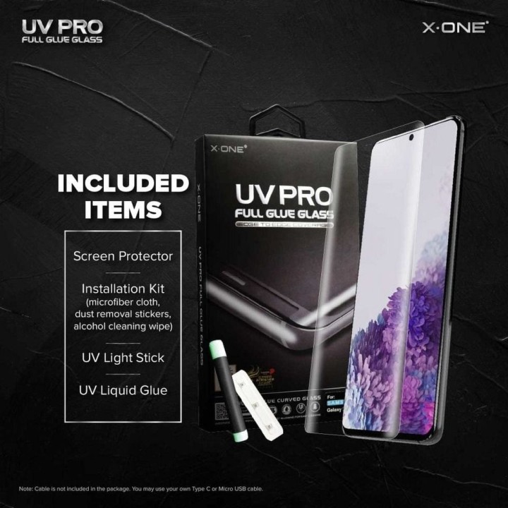Закаленное стекло UV PRO для Samsung Note 9 X-ONE (case friendly)