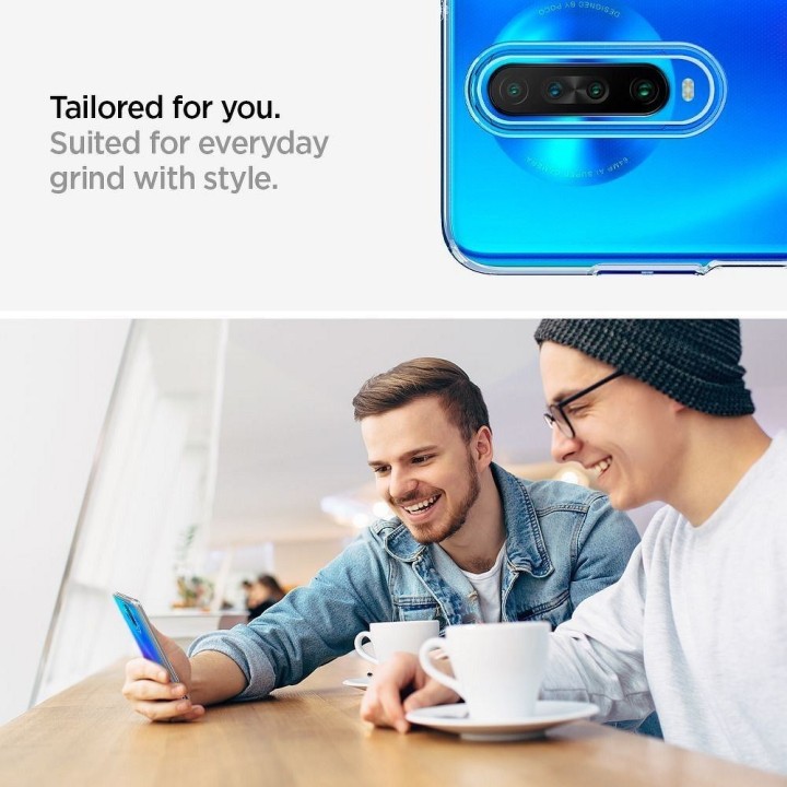 SPIGEN чехол LIQUID CRYSTAL для XIAOMI POCOPHONE X2 / Redmi K30 прозрачный