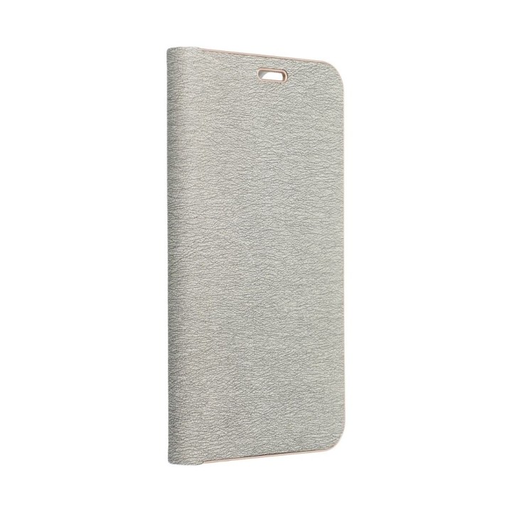 Flip case for Samsung A21s Luna Book Gold silver