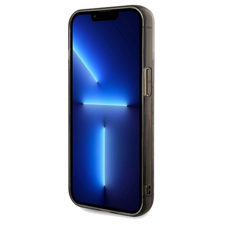 KARL LAGERFELD чохол для IPHONE 13 Pro Max KLHCP13XLKCNSK (Liquid Glitter C) прозорий