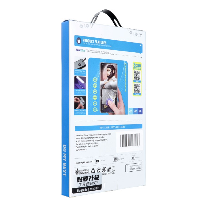 Tempered glass UV 5D for Samsung S24 ULTRA Mr. Monkey Glass transparent