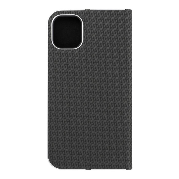 Flip case for iPhone 11 Luna Book Carbon black