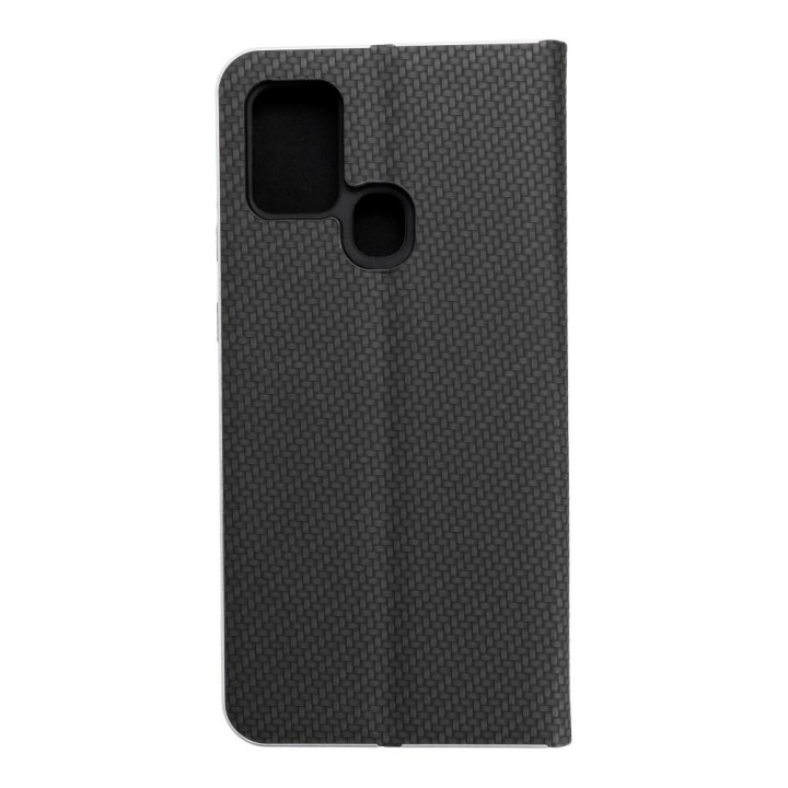 Flip case for Samsung A21s Luna Book Carbon black
