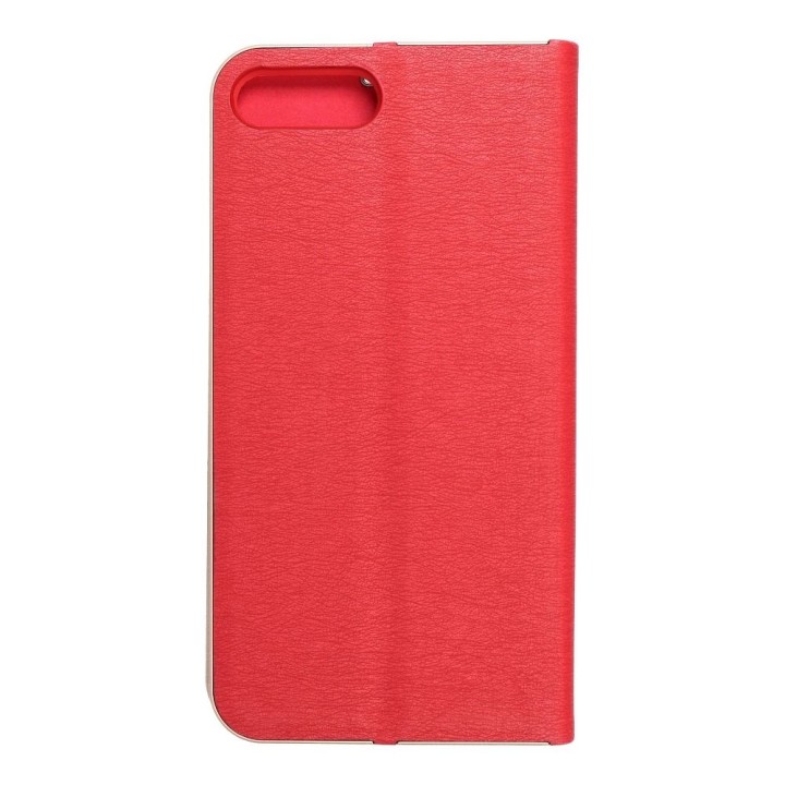 Flip case for iPhone 7 PLUS / 8 PLUS Luna Book Gold red
