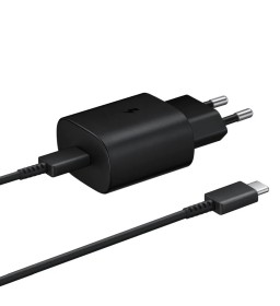 Оригінальний зарядний пристрій Samsung Fast Charger EP-TA800XBEGWW USB Typ C 3A 25W czarna blister