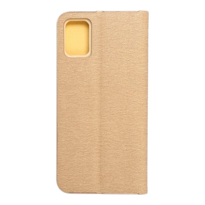 Flip case for Samsung A51 Luna Book Gold gold