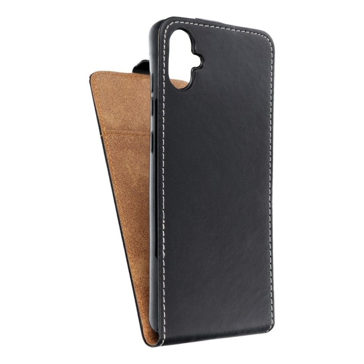 Vertical flip case for Samsung A05 Slim Flexi Fresh black