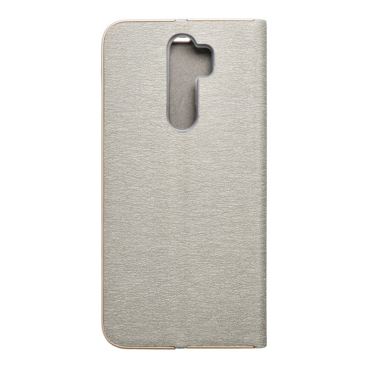 Flip case for Xiaomi Redmi NOTE 8 PRO Luna Book Gold silver