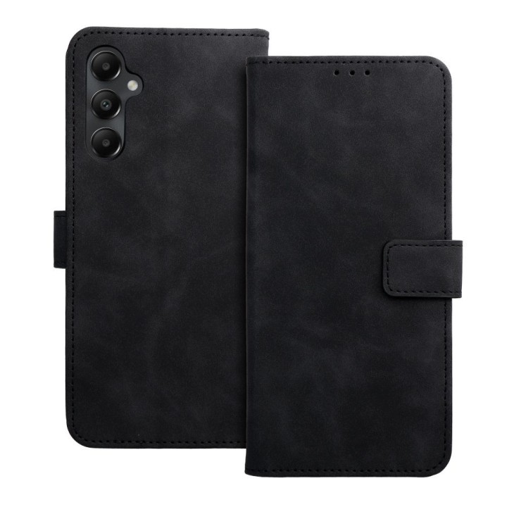 Etui z klapką na Samsung A05s Tender Book czarne