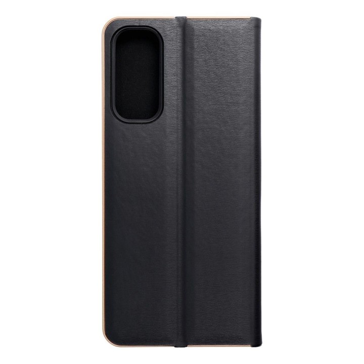Flip case for Samsung A05s Luna Book Gold black