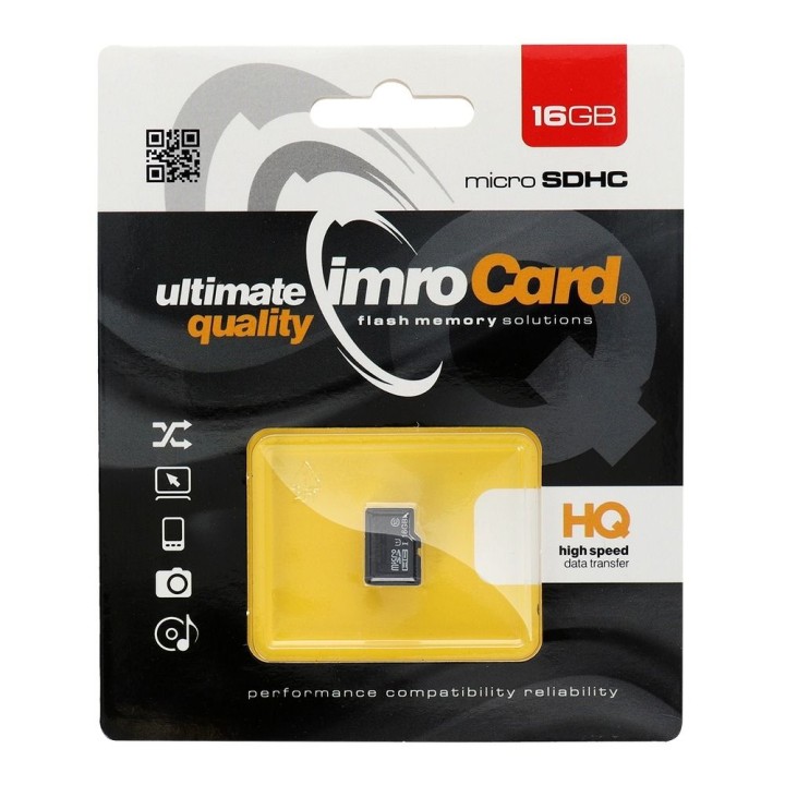 IMRO memory card microSD 16GB 100MB/s class 10 UHS And