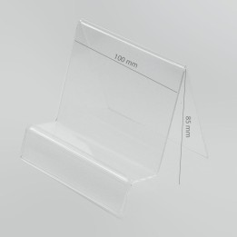 Підставка Вертикальна Plexi / Stojak для телефону / планшет з Закладкою для Ціну (Navi/Tablet)