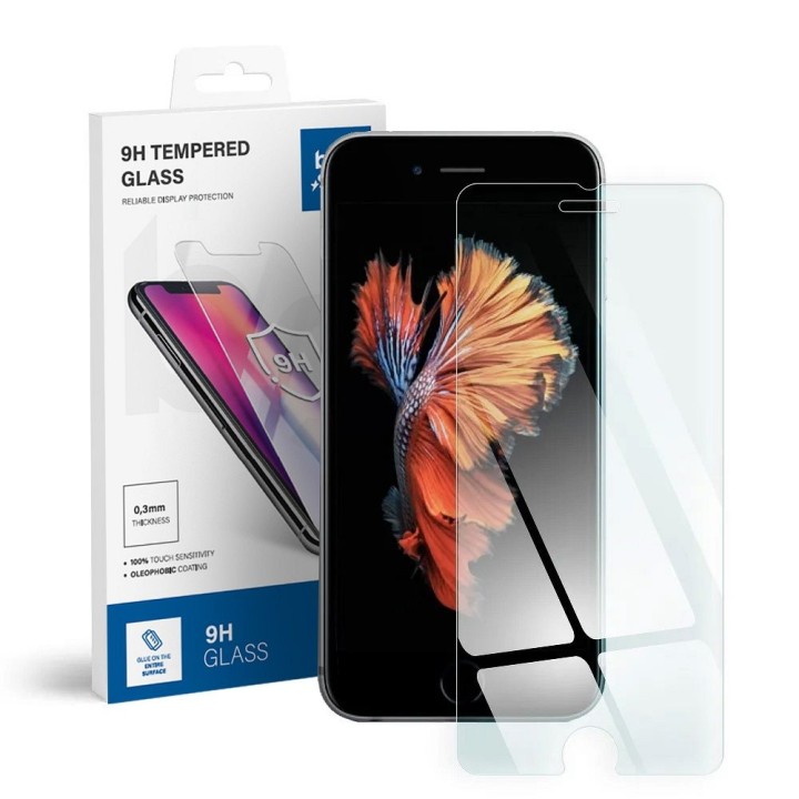 Загартоване скло для iPhone 6 / 6S Blue Star