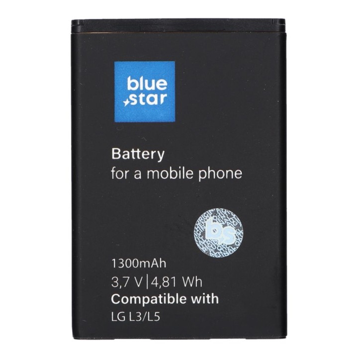 Акумулятор для LG L3 / L5 / P970 Optimus Black / P690 Optimus Net 1300 mAh Blue Star Premium