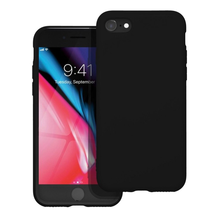 Etui na iPhone 8 Silicone czarne