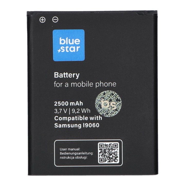Акумулятор для Samsung Galaxy Grand I9082 / Galaxy Grand Neo I9060 2500 mAh Blue Star Premium