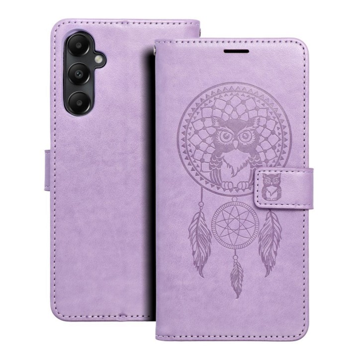 Flip case for Samsung A05s Mezzo Book dreamcatcher purple