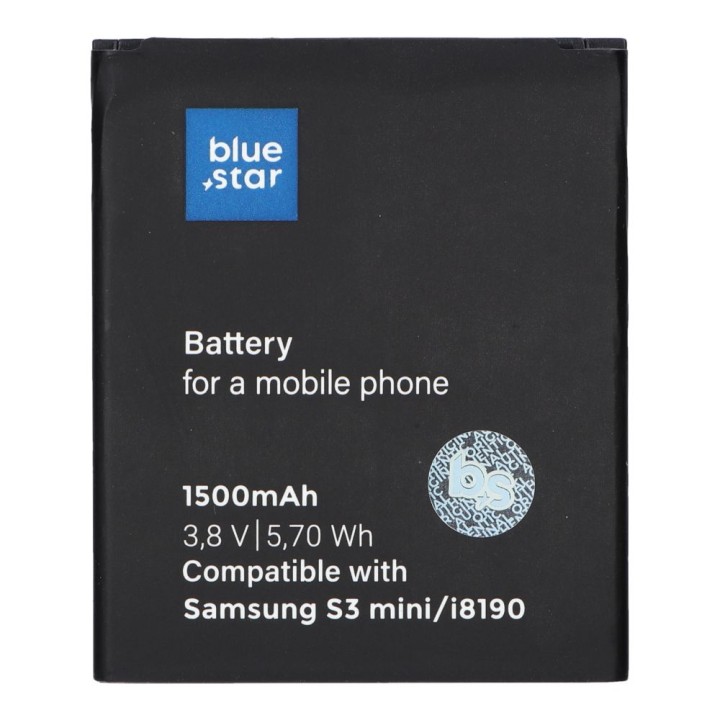 Акумулятор для Samsung S3 Mini I8190 1500 mAh Blue Star Premium