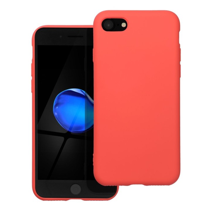 Чохол для iPhone 7 Silicone персиковий