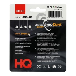 IMRO карта памяти microSD 8GB
