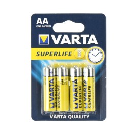 VARTA аккумулятор цинковая R6 (AA) Superlife 4 шт.