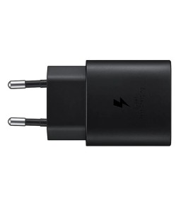 Оригінальний зарядний пристрій Samsung Fast Charger EP-TA800XBEGWW USB Typ C 3A 25W czarna blister