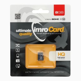 IMRO карта пам'яті microSD 8GB 100MB/s class 10 UHS І