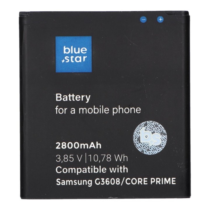 Battery for Samsung Core Prime G3606 G3608 G3609 2800 mAh Blue Star Premium