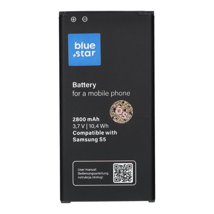 Аккумулятор для Samsung S5 2800 mAh Blue Star Premium