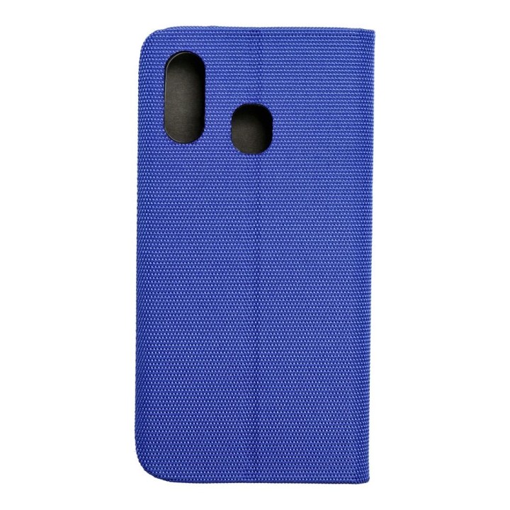 Etui z klapką na Samsung A40 Sensitive Book niebieskie