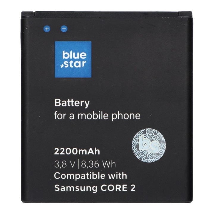 Акумулятор для Samsung Core 2 G355 2200 mAh Blue Star Premium