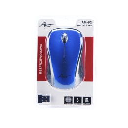 ART миша комп'ютерна бездротова 2400 dpi AM-92 синя