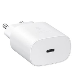 Оригінальний зарядний пристрій Samsung Fast Charger EP-TA800XWEGWW USB Typ C 3A 25W biała blister