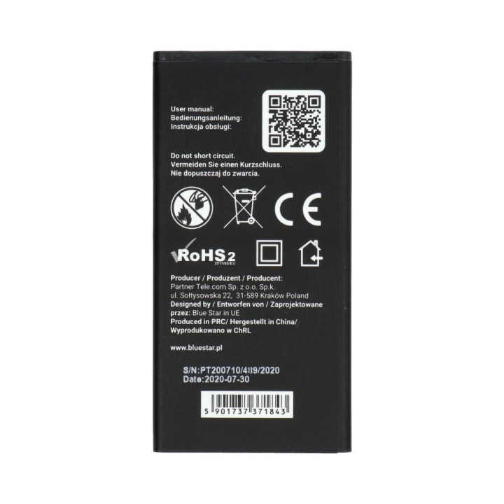 Аккумулятор для Huawei Y5 / Y560 / G620 2000 mAh Blue Star